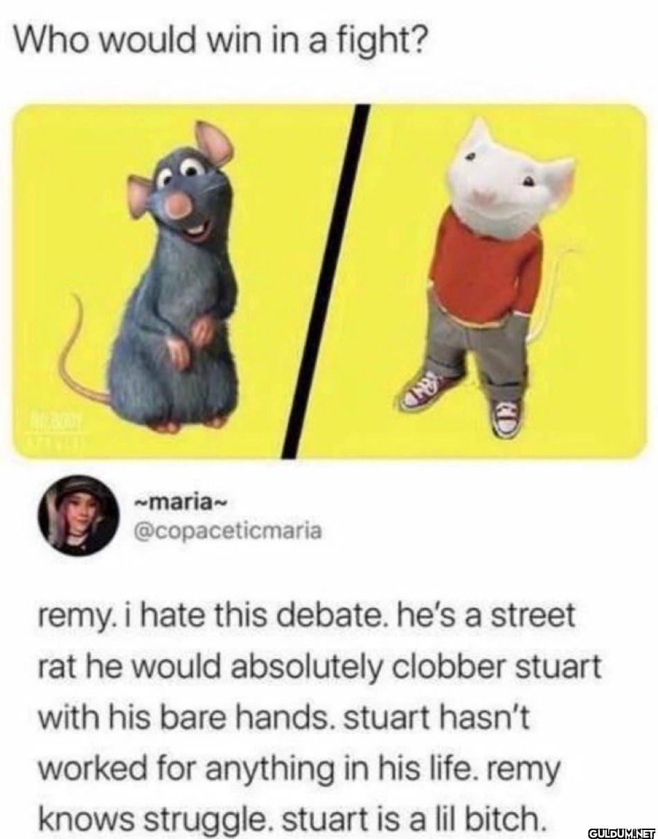 My guy Stuart got violated...