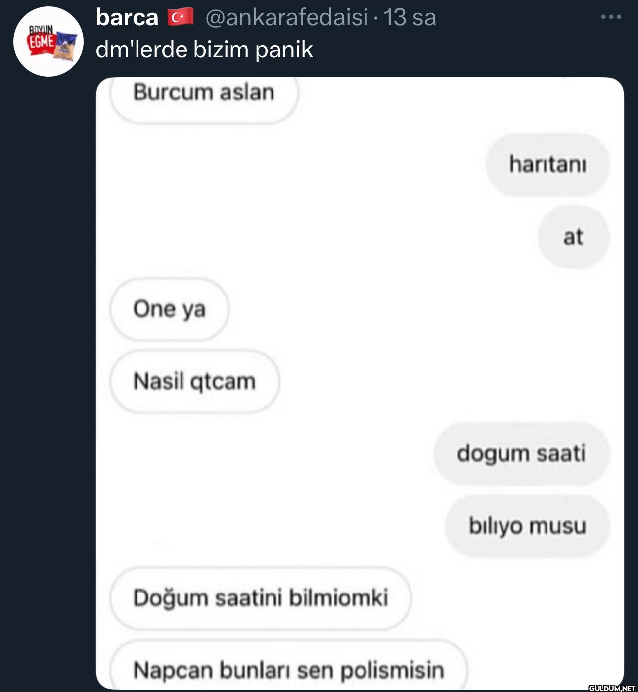· 13 sa dm'lerde bizim...