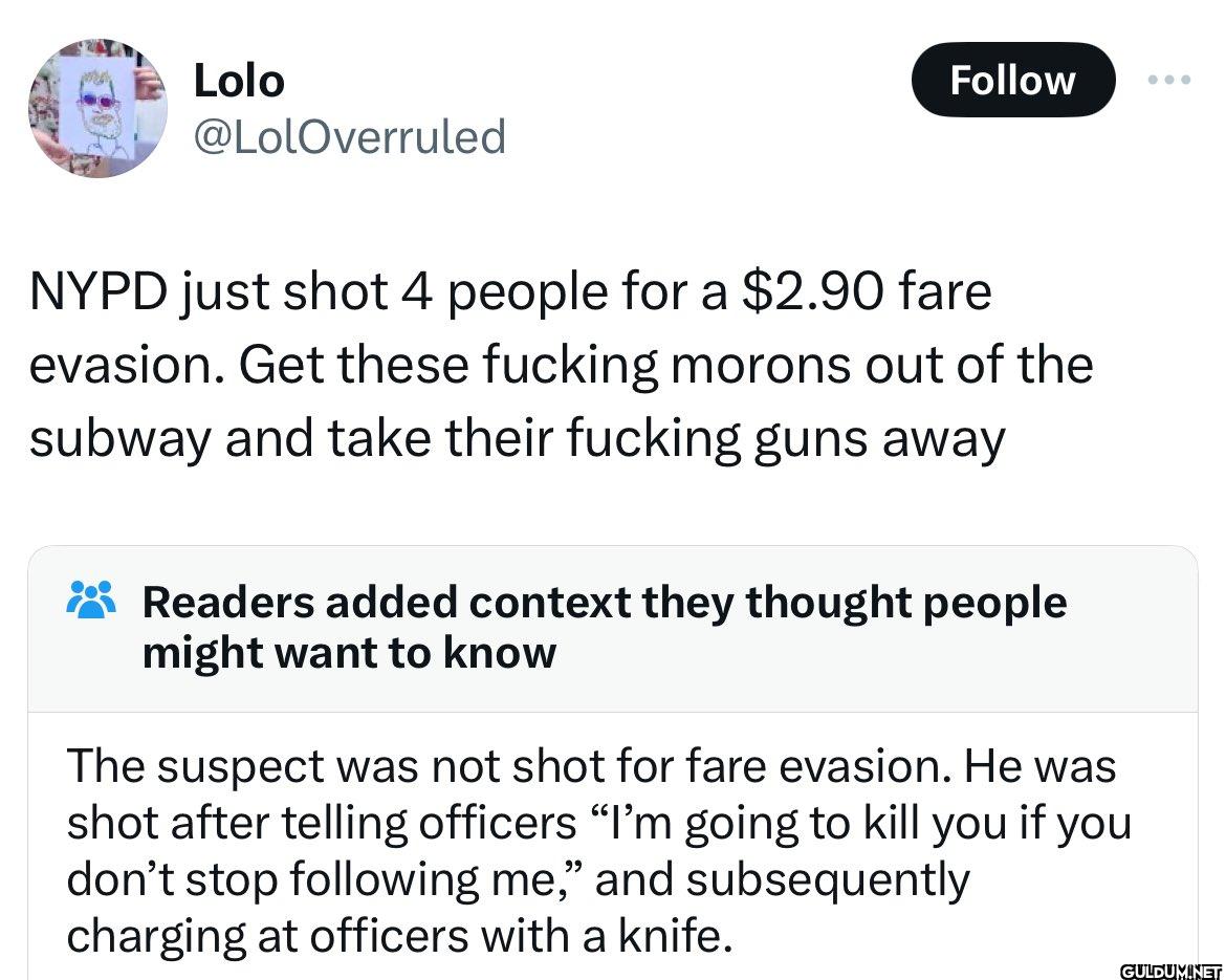 Follow ... NYPD just shot...