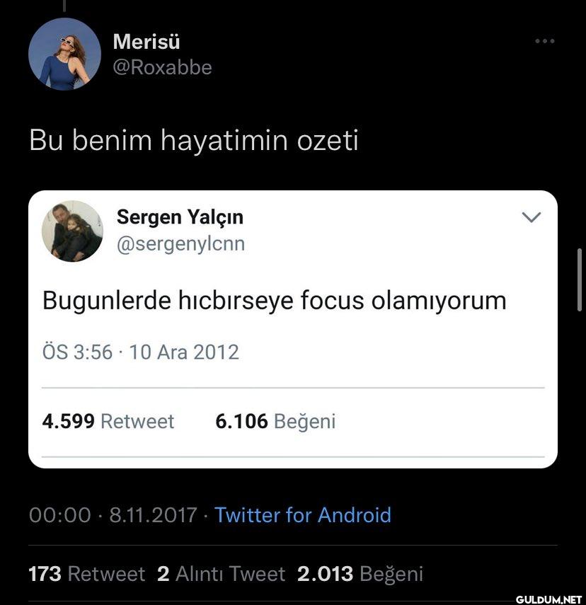 "..... sevmeyen benimle...