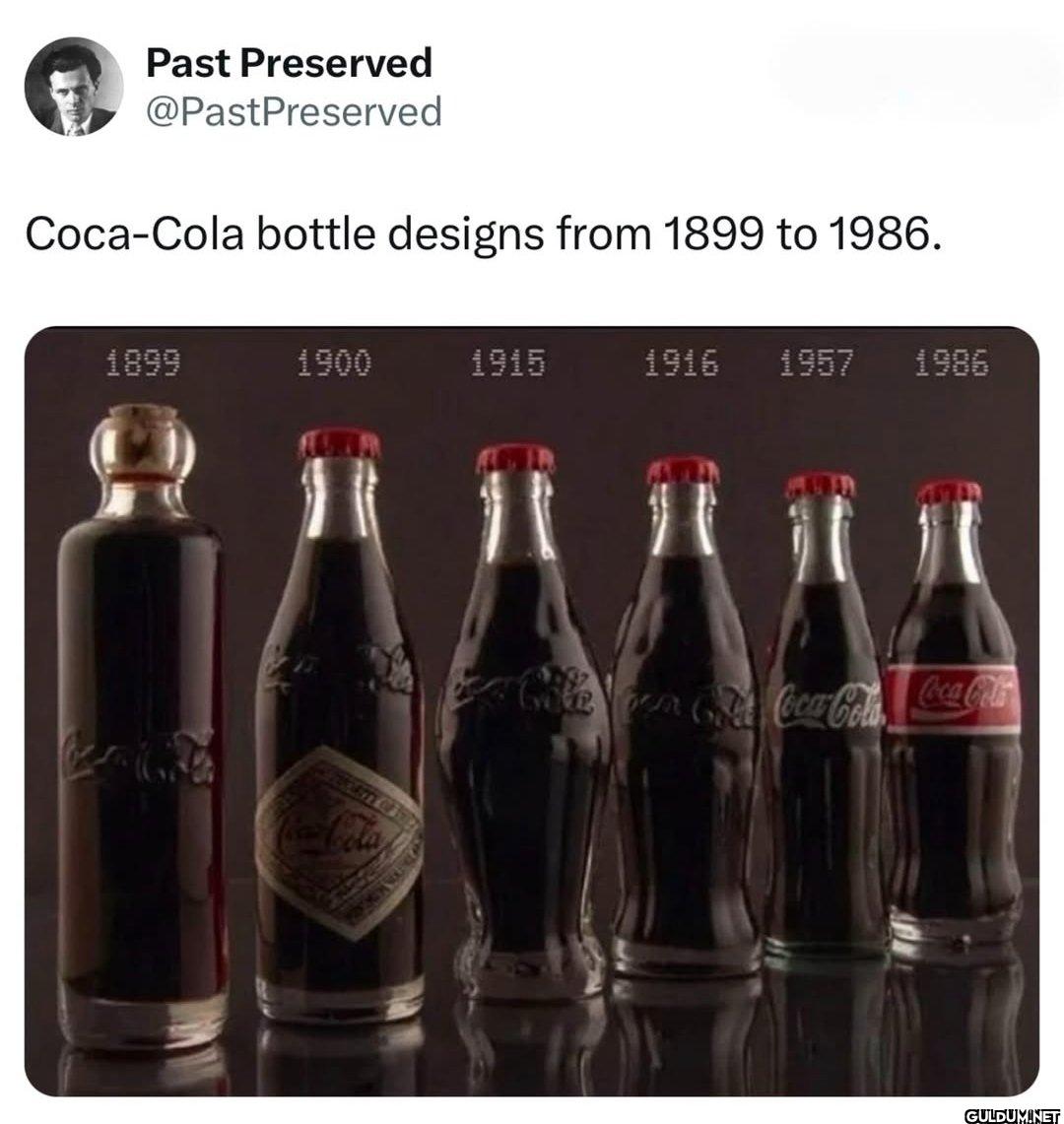Coca-Cola bottle designs...