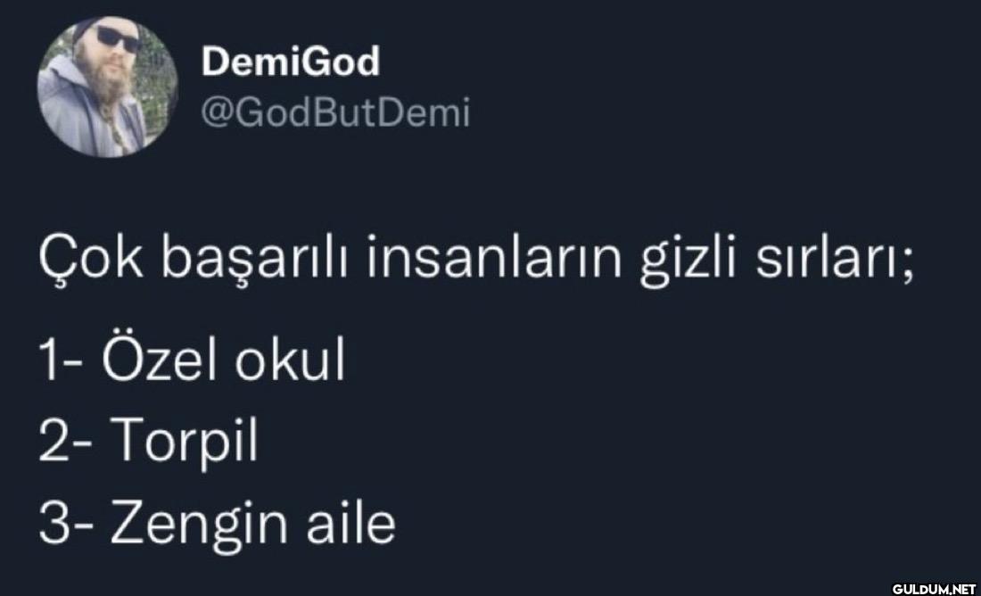 Çok başarılı insanların...