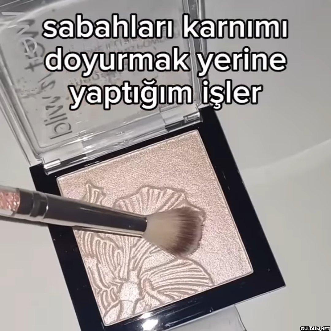 sabahları karnımı doyurmak...