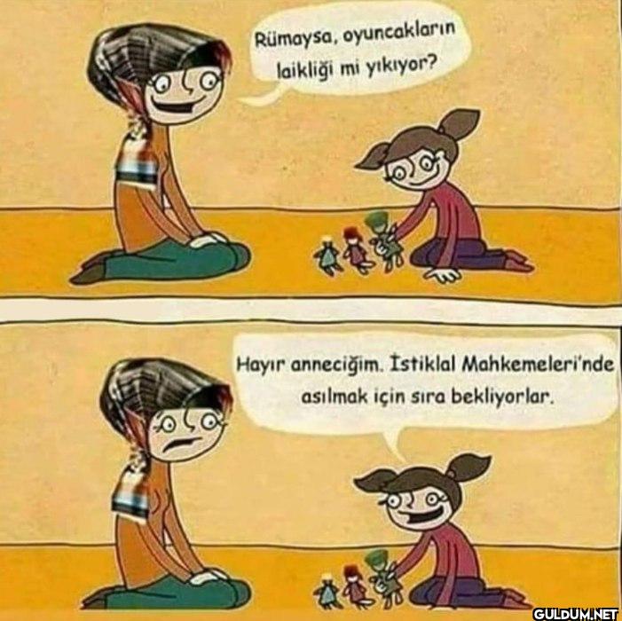 Rümaysa, oyuncakların...