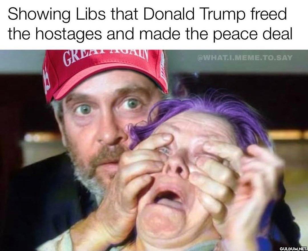 They don't wanna see that ...