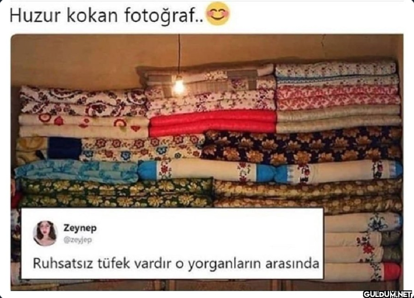 Ruhsatsız tüfek vardır o...