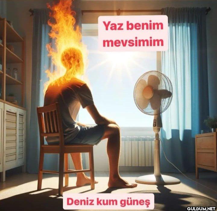 Yaz benim mevsimim Deniz kum güneş