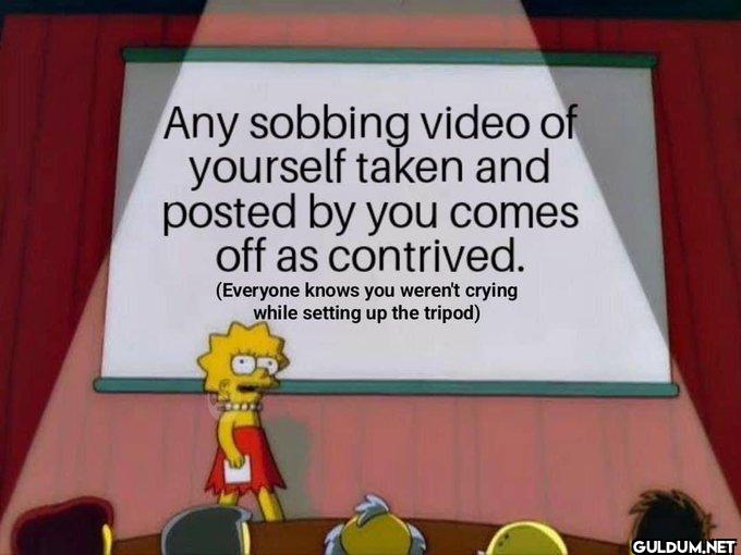 Yup 🎯    Any sobbing video...