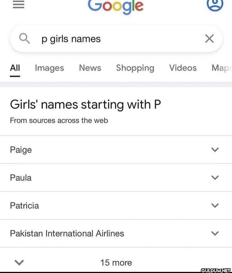 Google p girls names All...