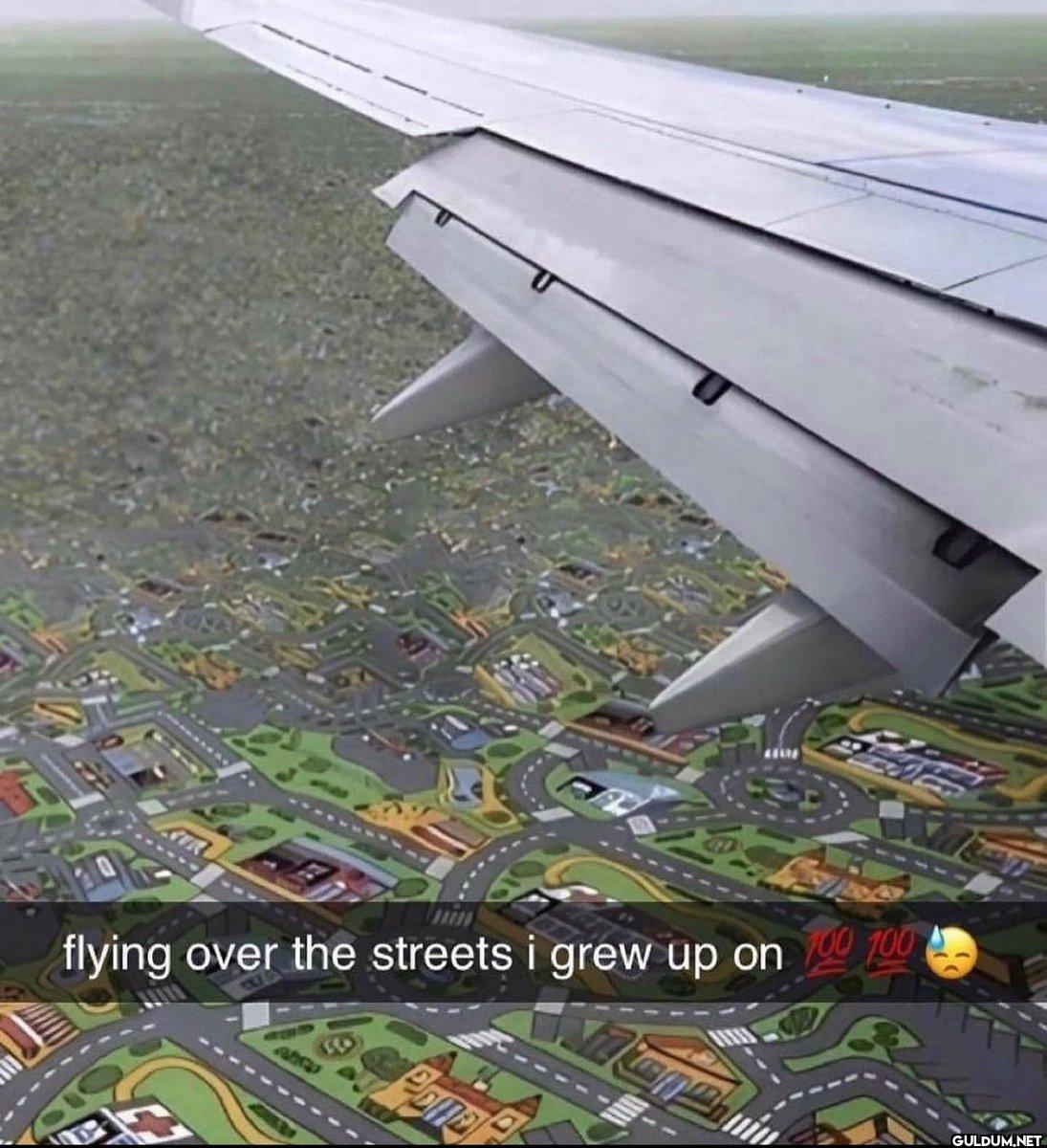 Take me back    flying...