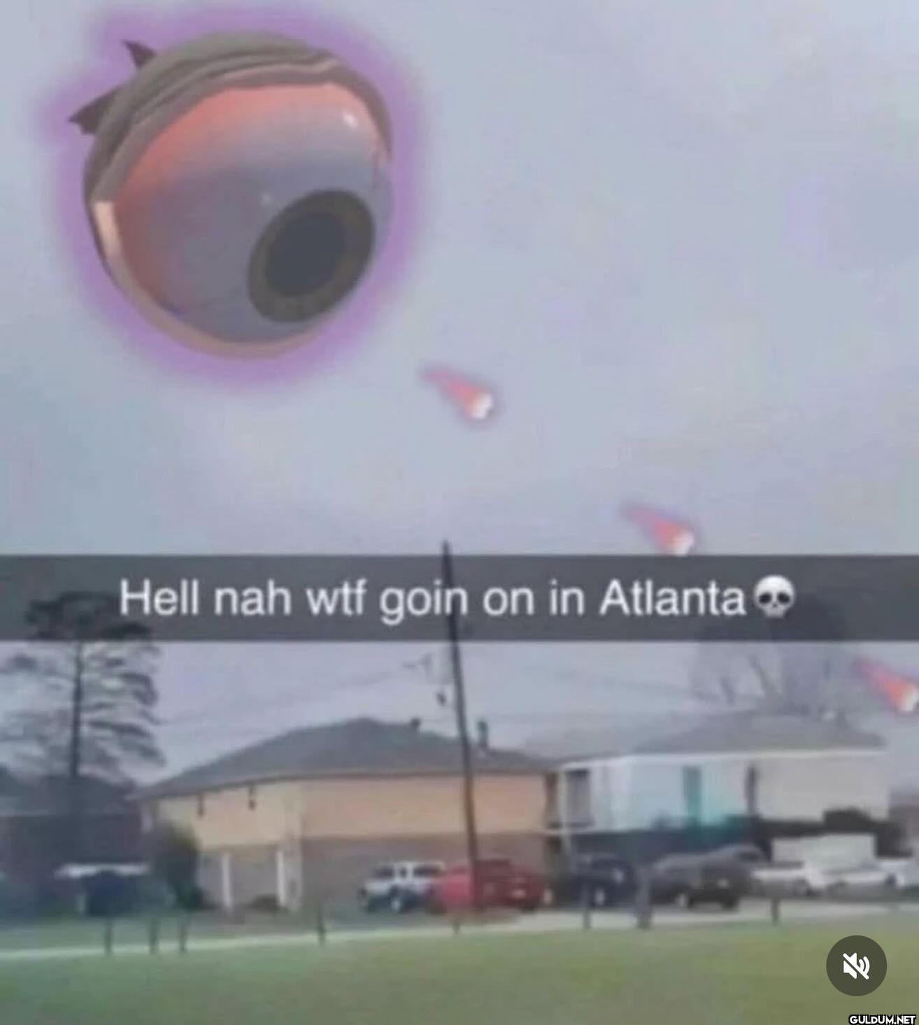 Hell nah wtf goin on in Atlanta