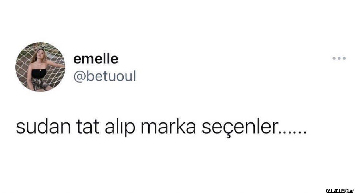 sudan tat alıp marka...
