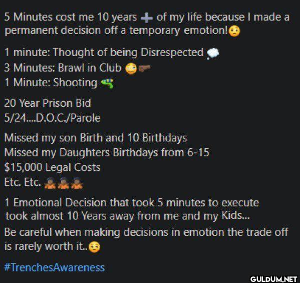 Man talks about how a...