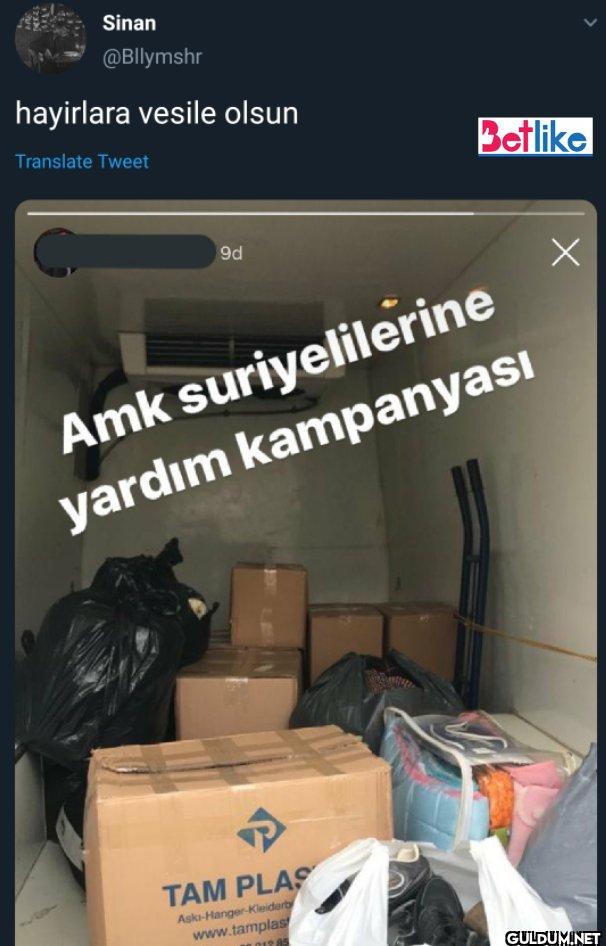 hayirlara vesile olsun...