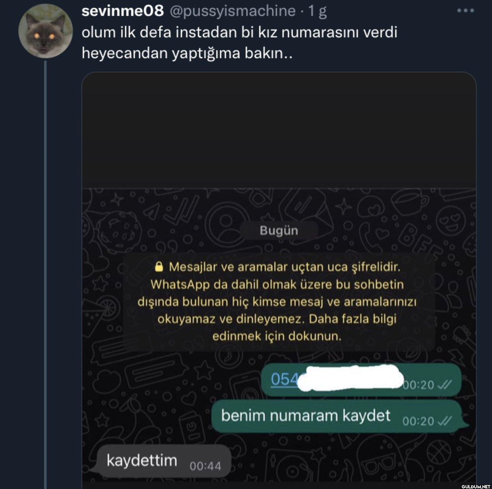 - 1 g olum ilk defa...