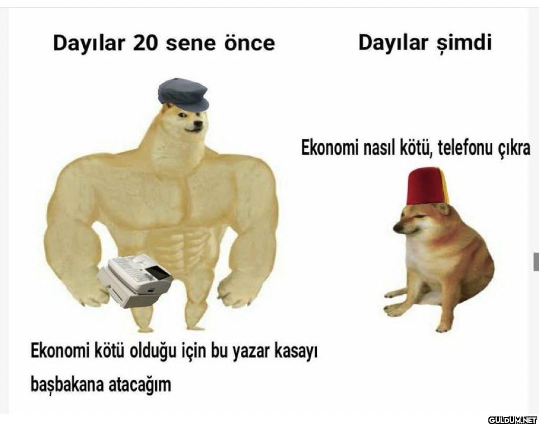 Dayılar 20 sene önce...