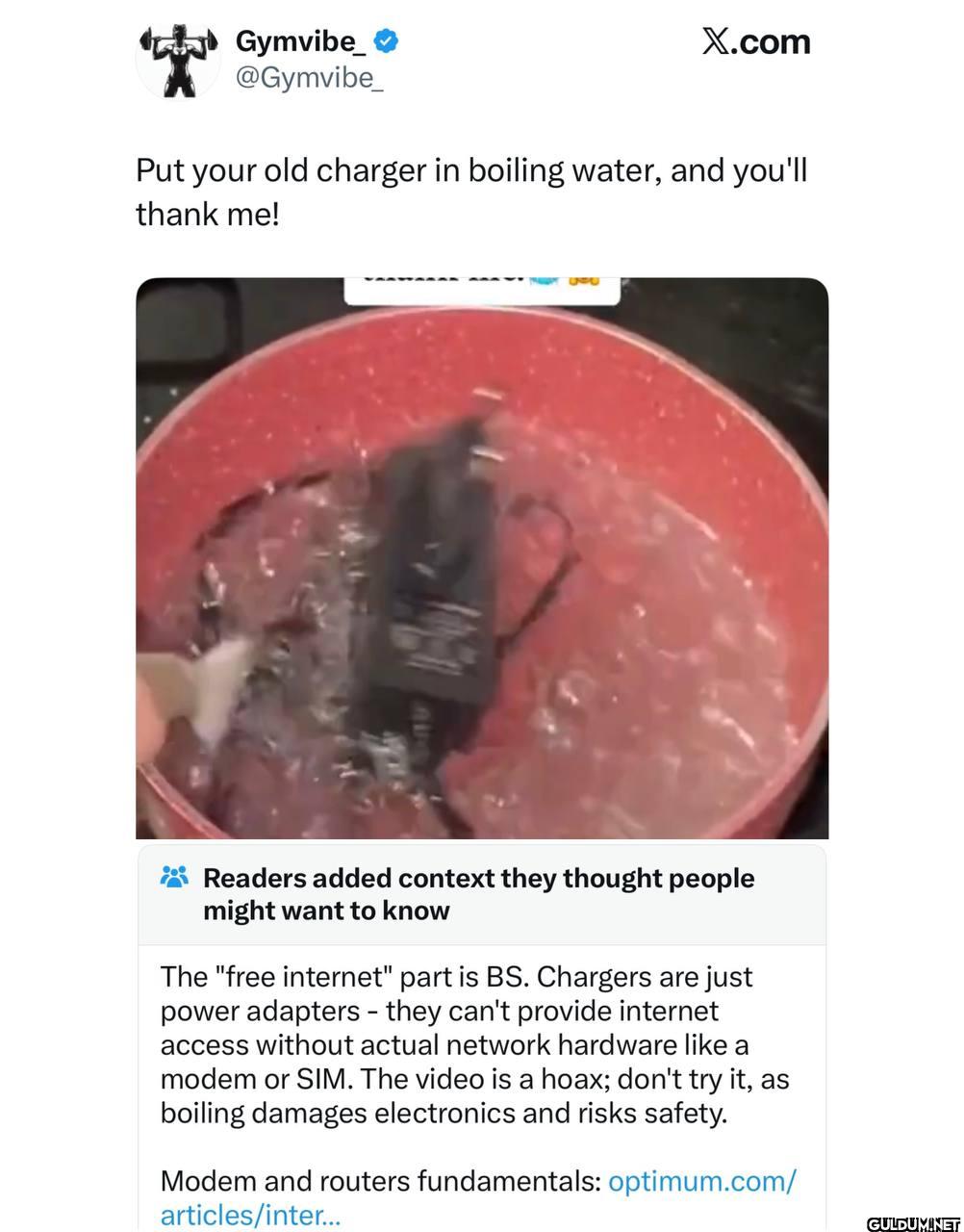 X.com Put your old charger...