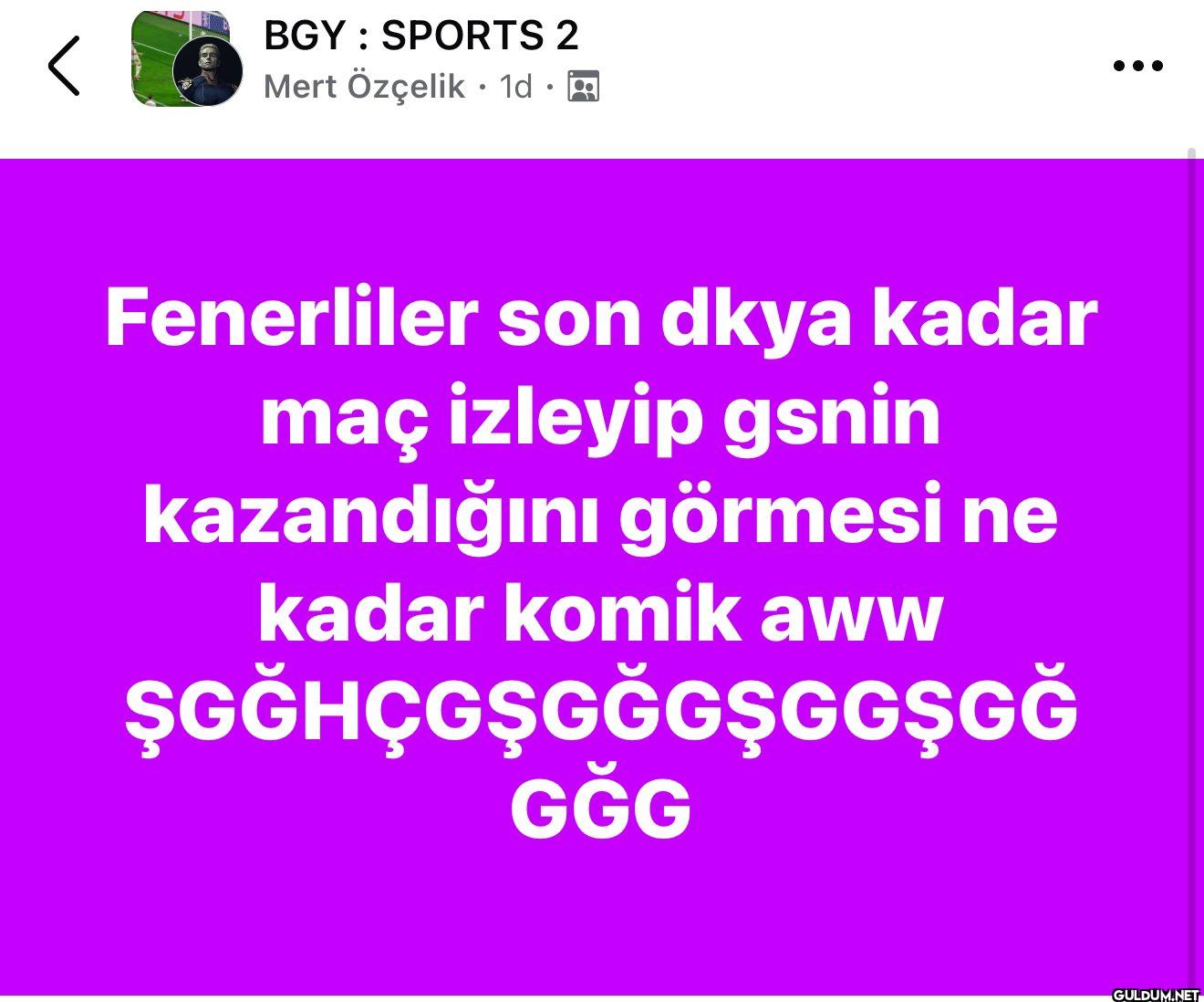 Posttan 30 saniye sonra...