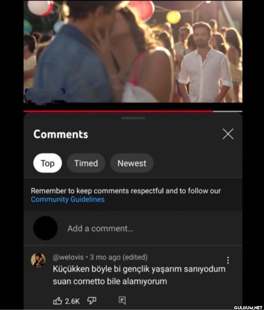 Comments Top Timed Newest...