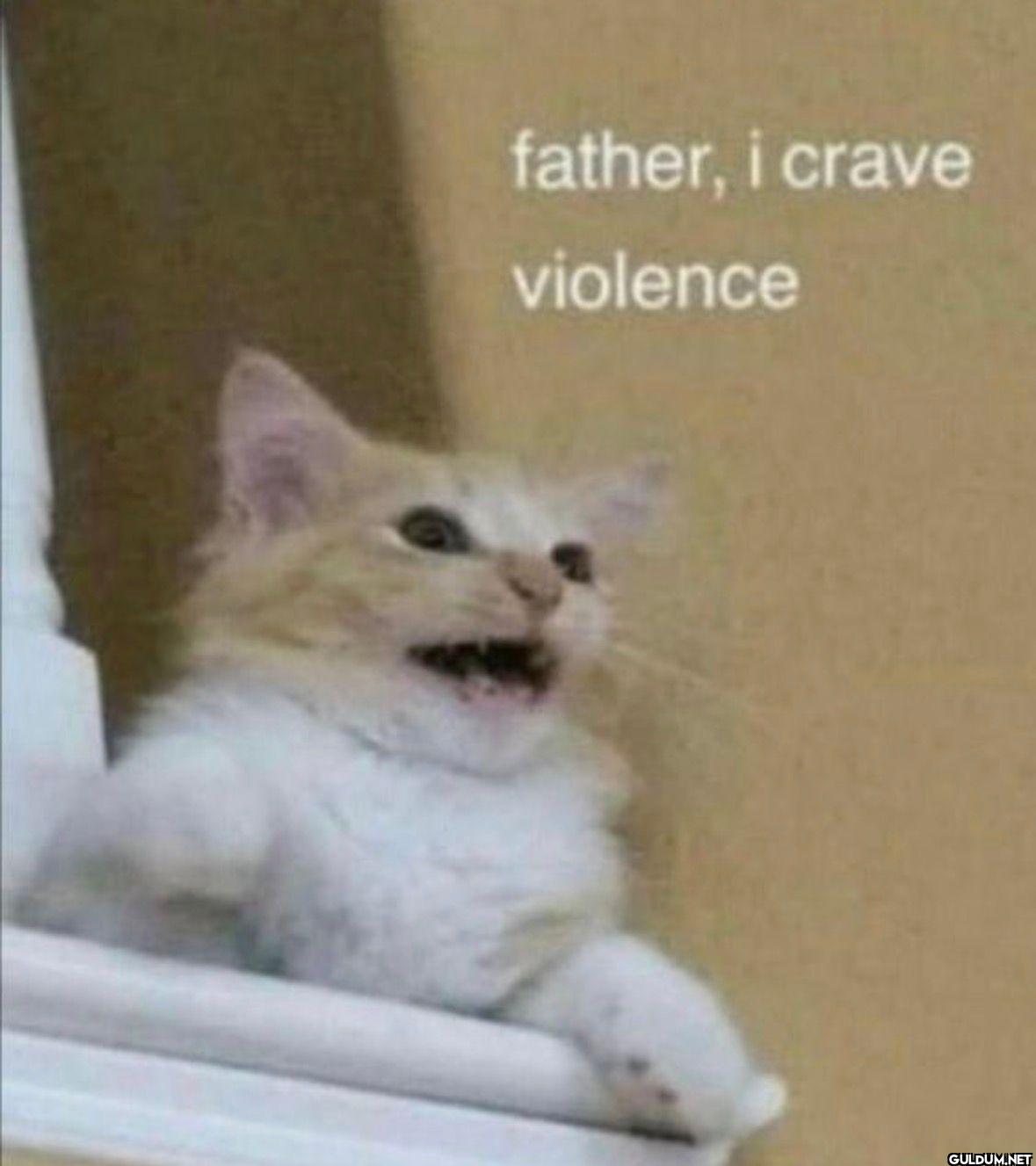 father, i crave violence