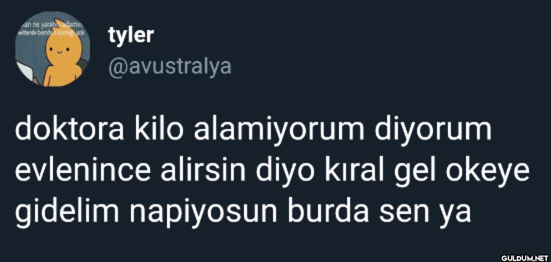 an ne yaratadamin wittenda...