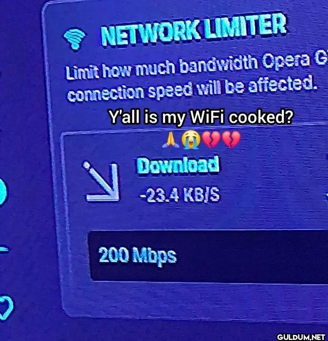 NETWORK LIMITER Limit how...