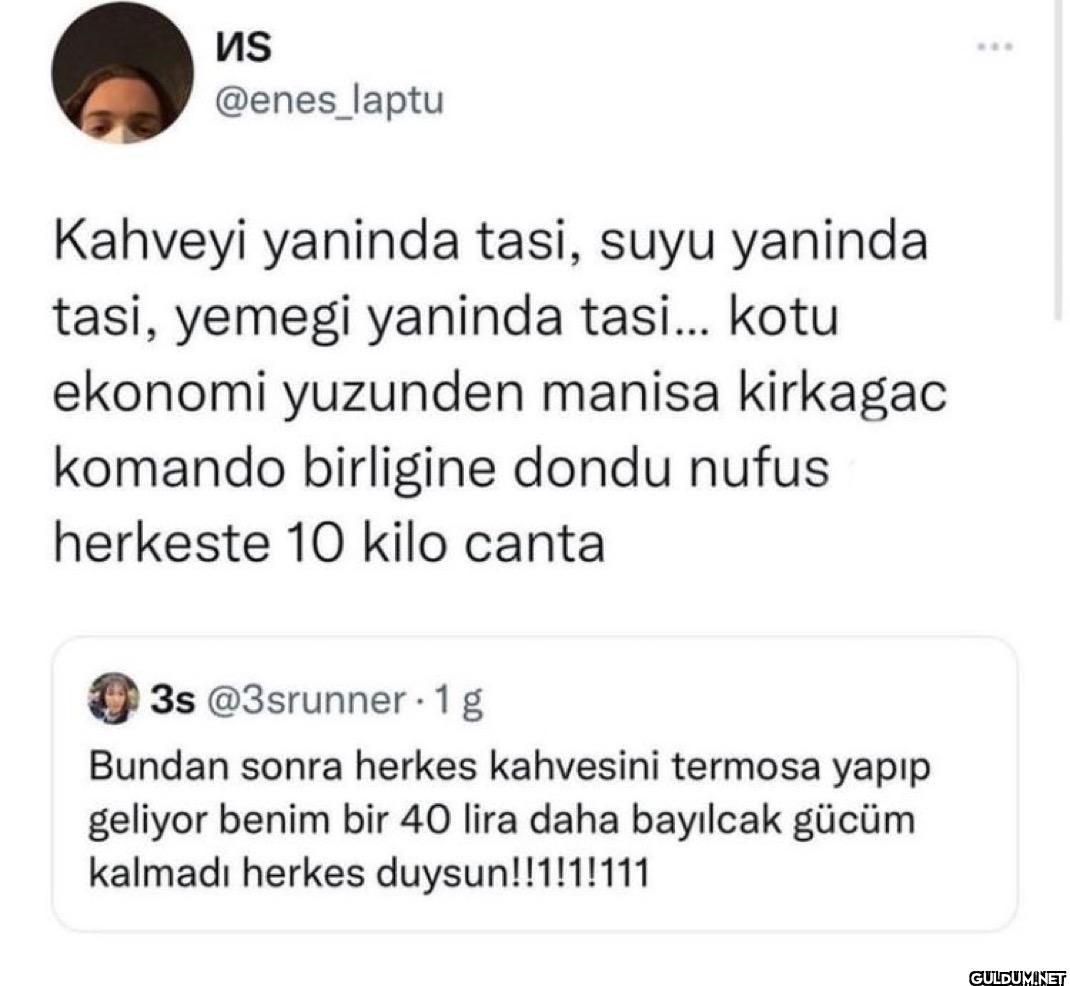 Kahveyi yaninda tasi, suyu...