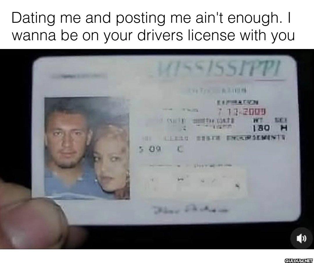 Run.    Dating me and...