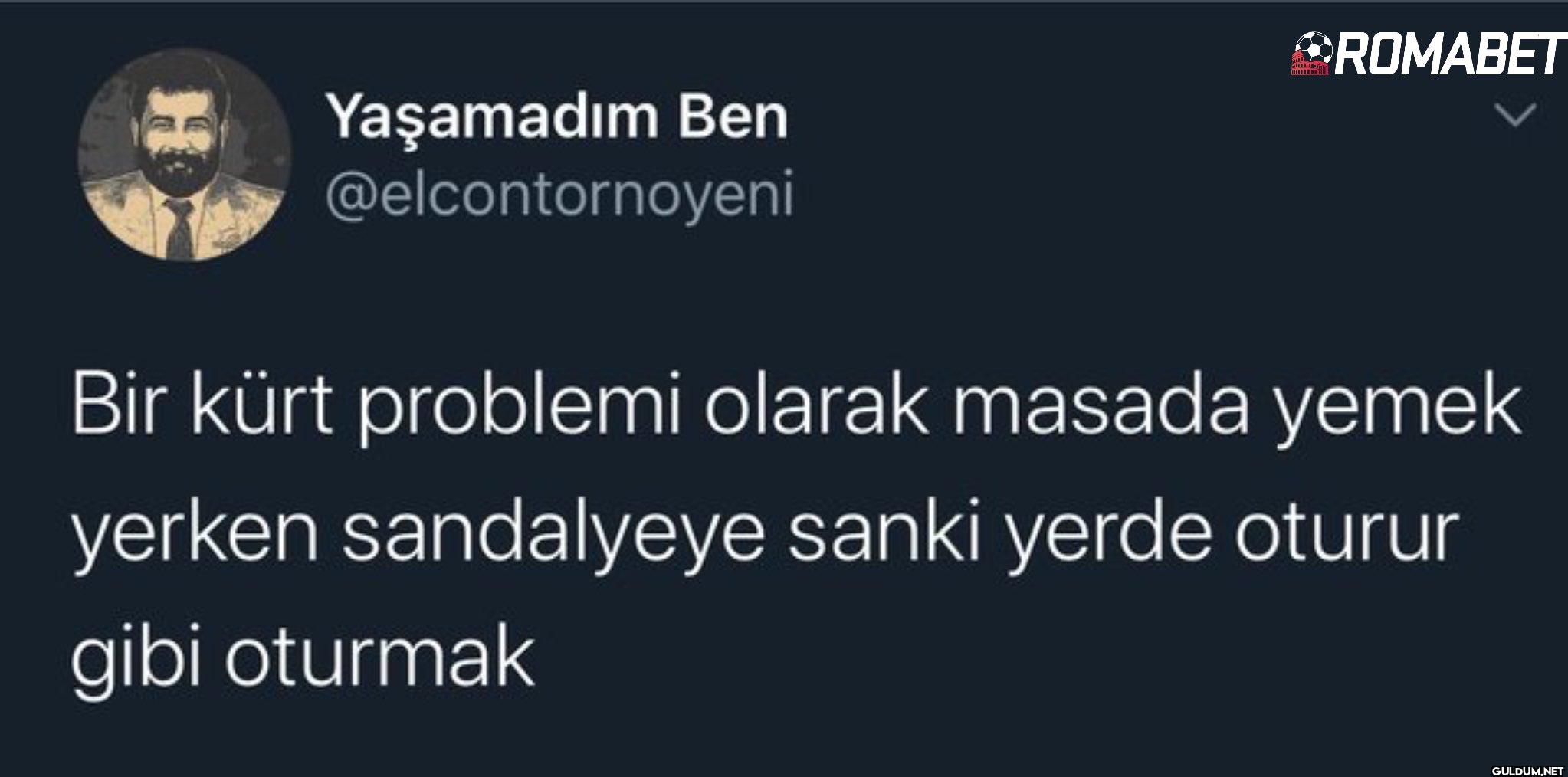 Bir kürt problemi olarak...