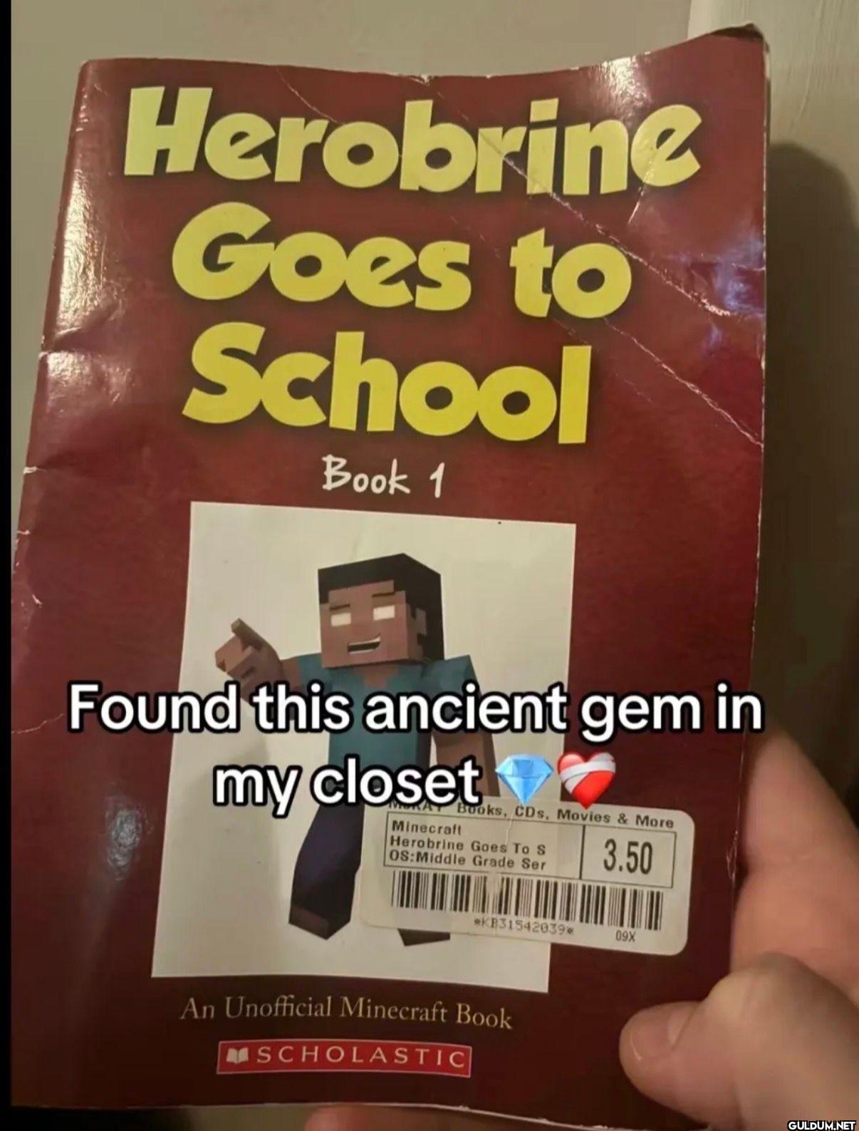 Herobrine Goes to School...