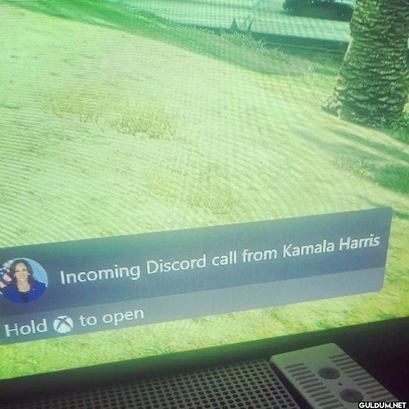 Incoming Discord call from...