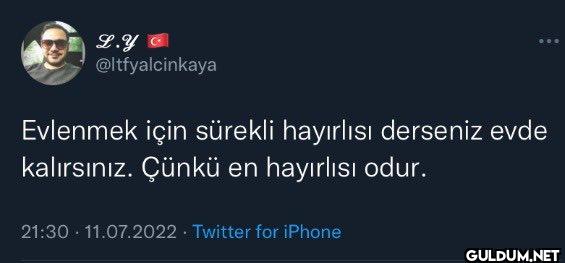 Evlenmek için sürekli...