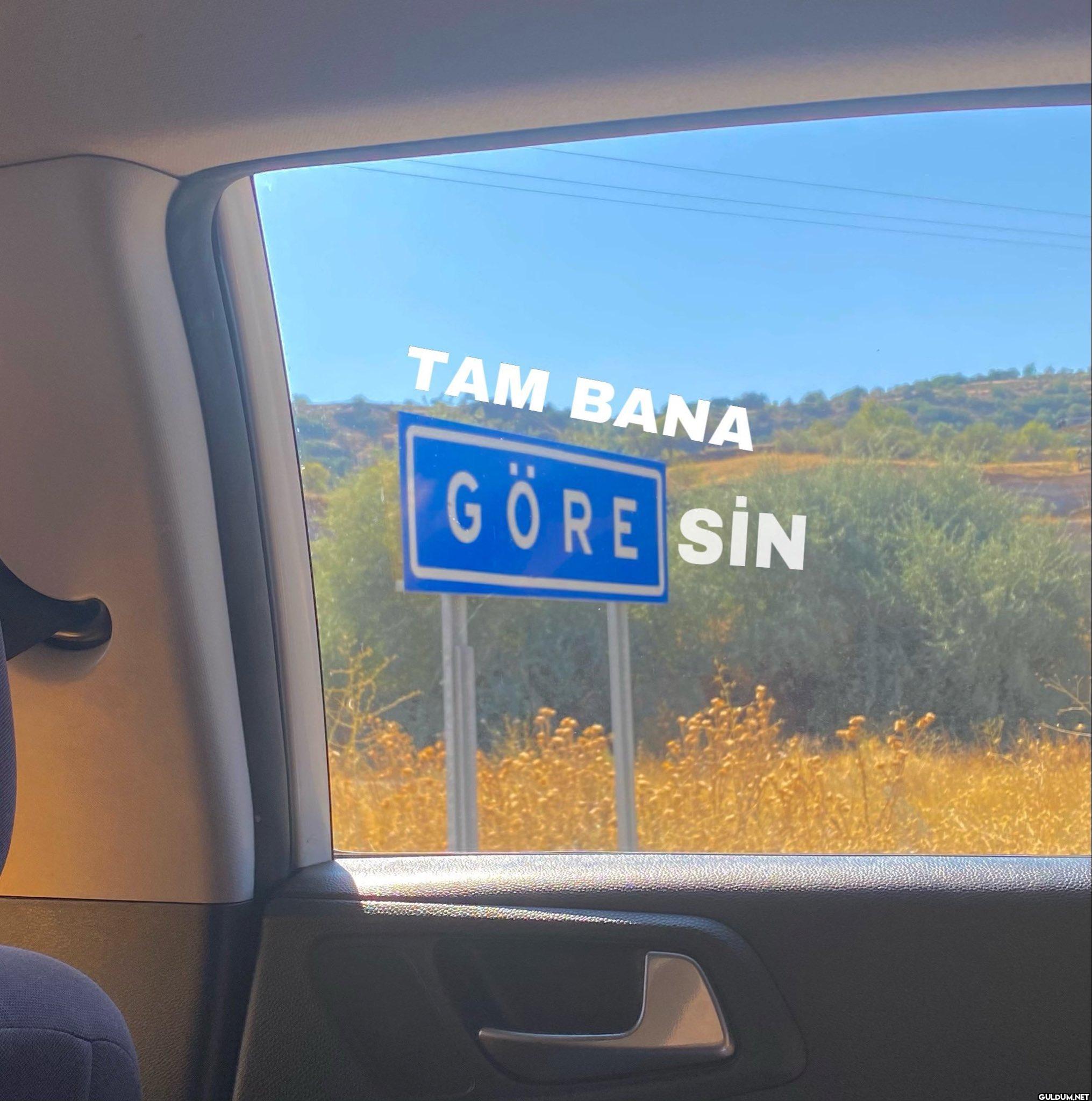 TAM BANA GÖRE SIN