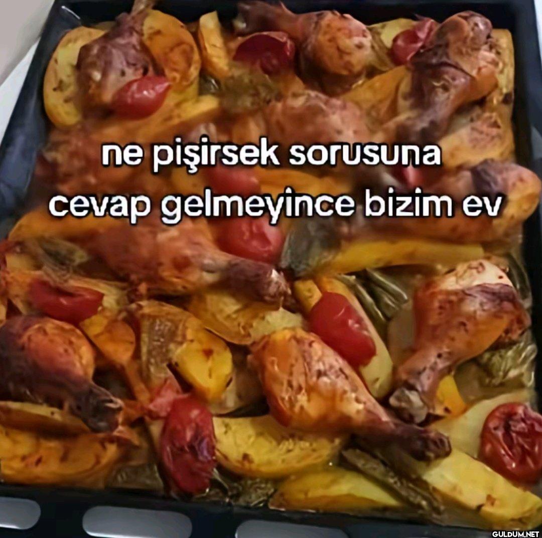 ne pişirsek sorusuna cevap...