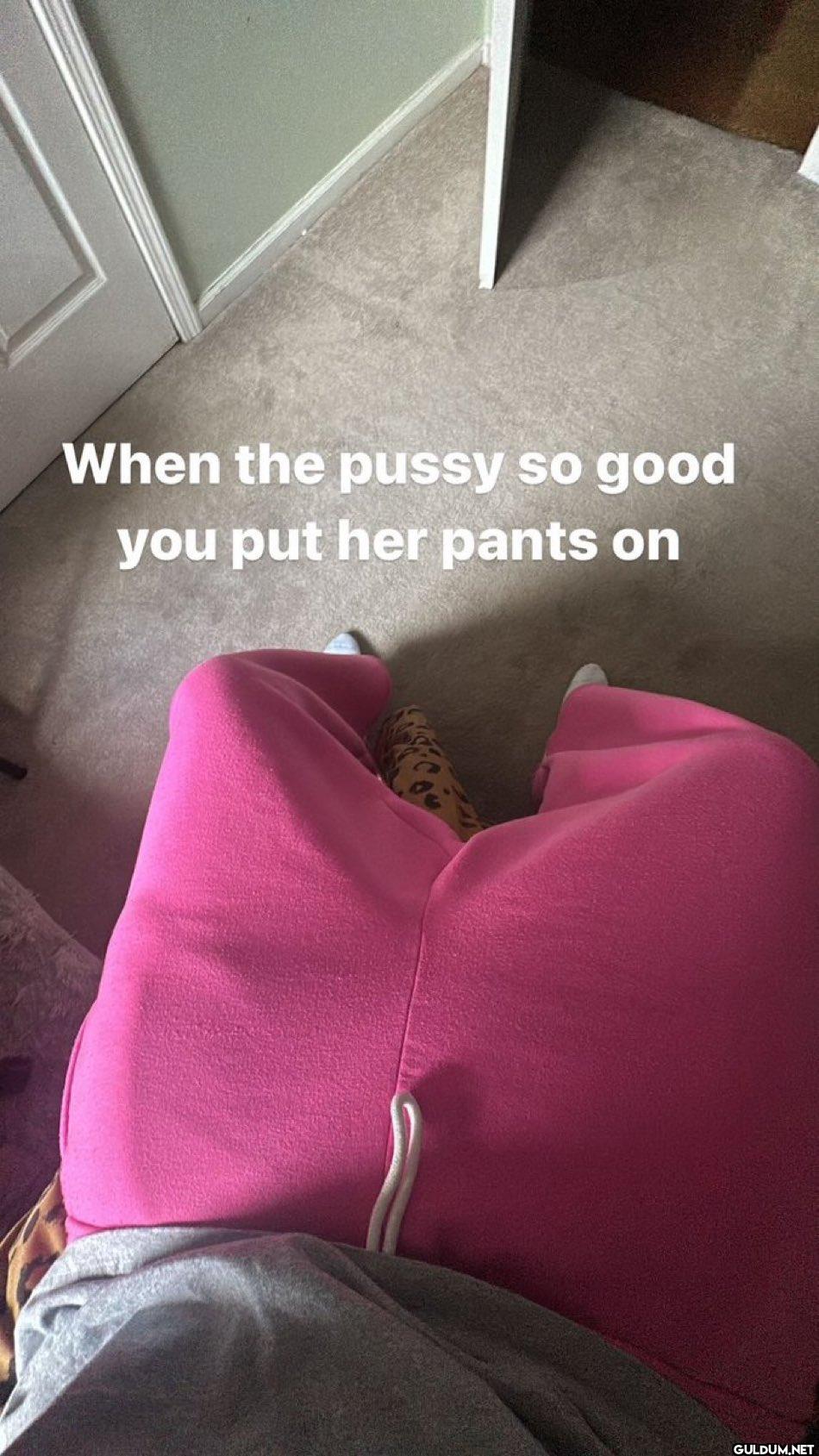 Bro 💀    When the pussy so...