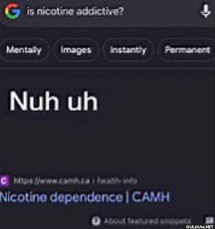 is nicotine addictive?...