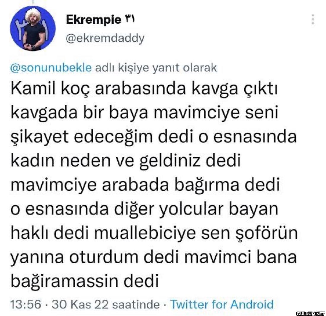 @sonunubekle adlı kişiye...