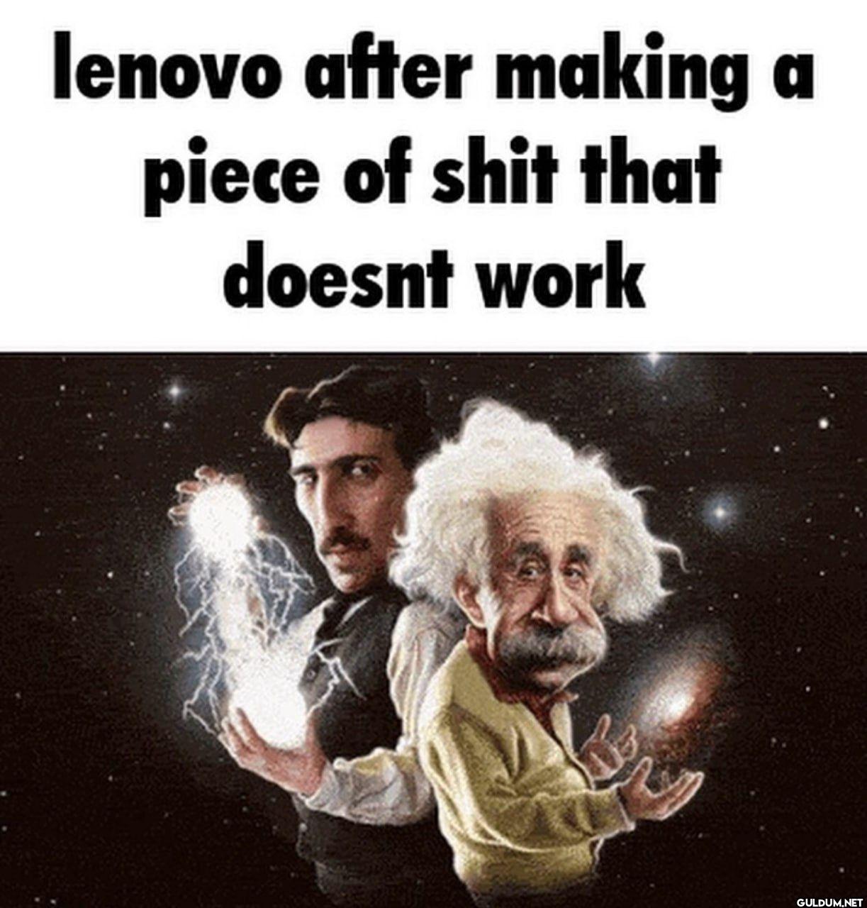 lenovo after making a...