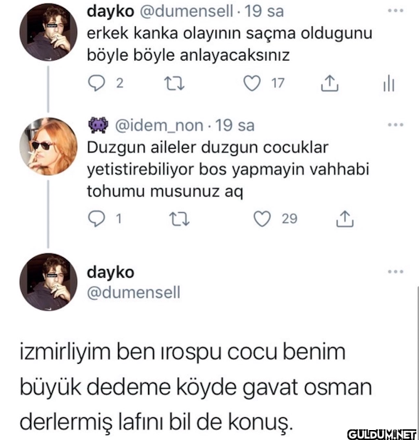 19 sa erkek kanka olayının...