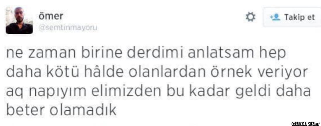 Takip et ne zaman birine...