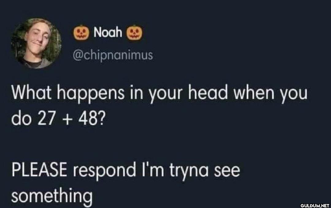 What happens in your head...