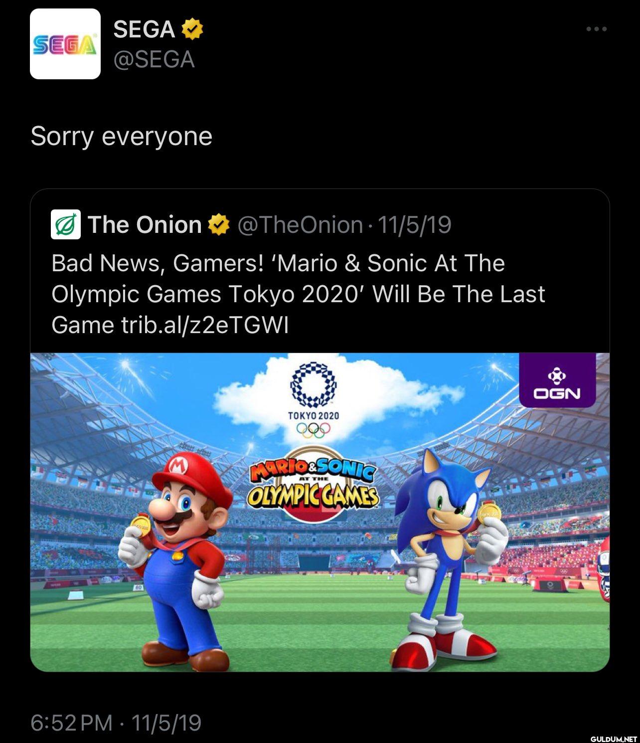 Sorry everyone The Onion...