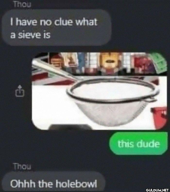 Thou I have no clue what a...