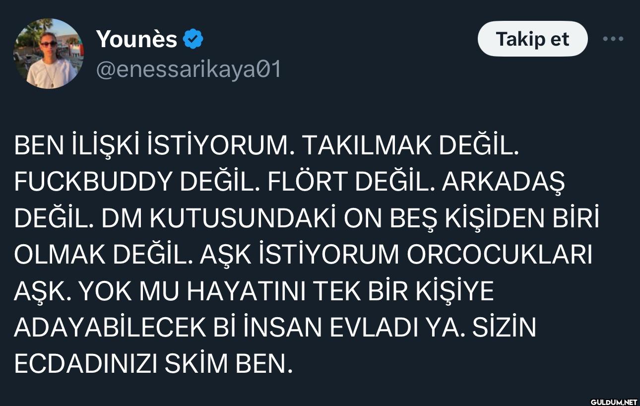 Takip et BEN İLİŞKİ...