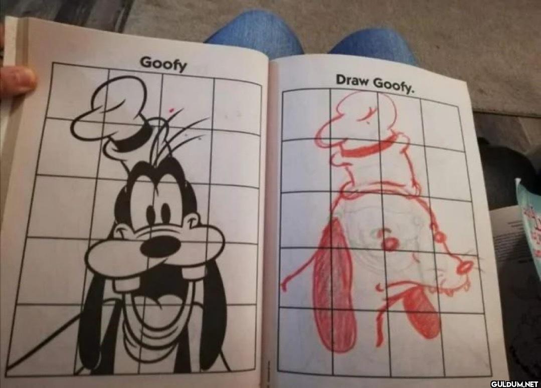 8 Goofy Draw Goofy.