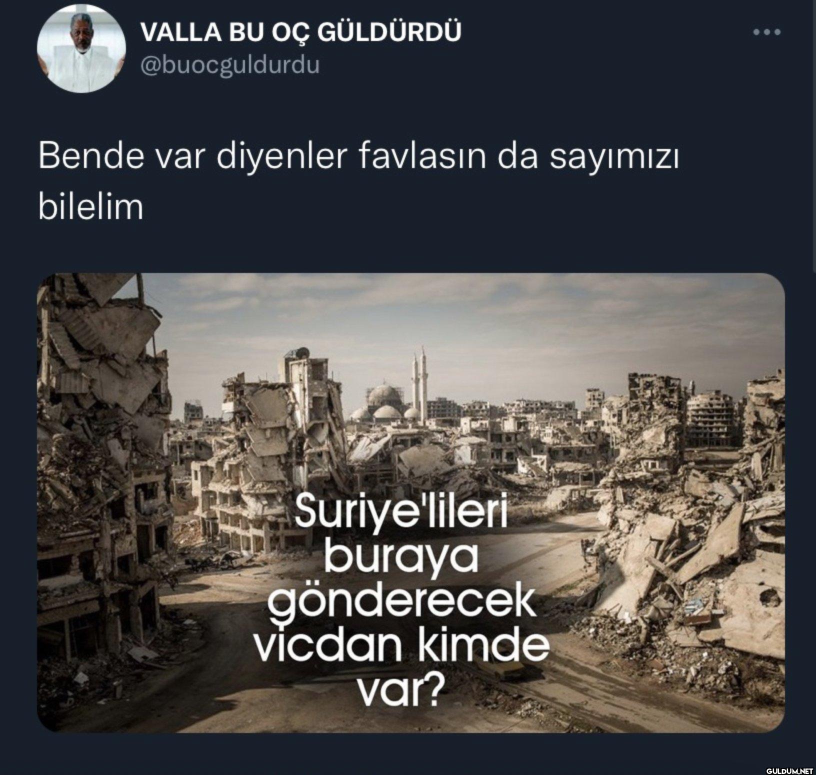 Bende var diyenler...