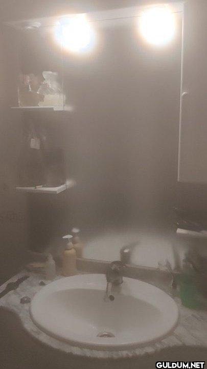 "Do you bathe with hot or...