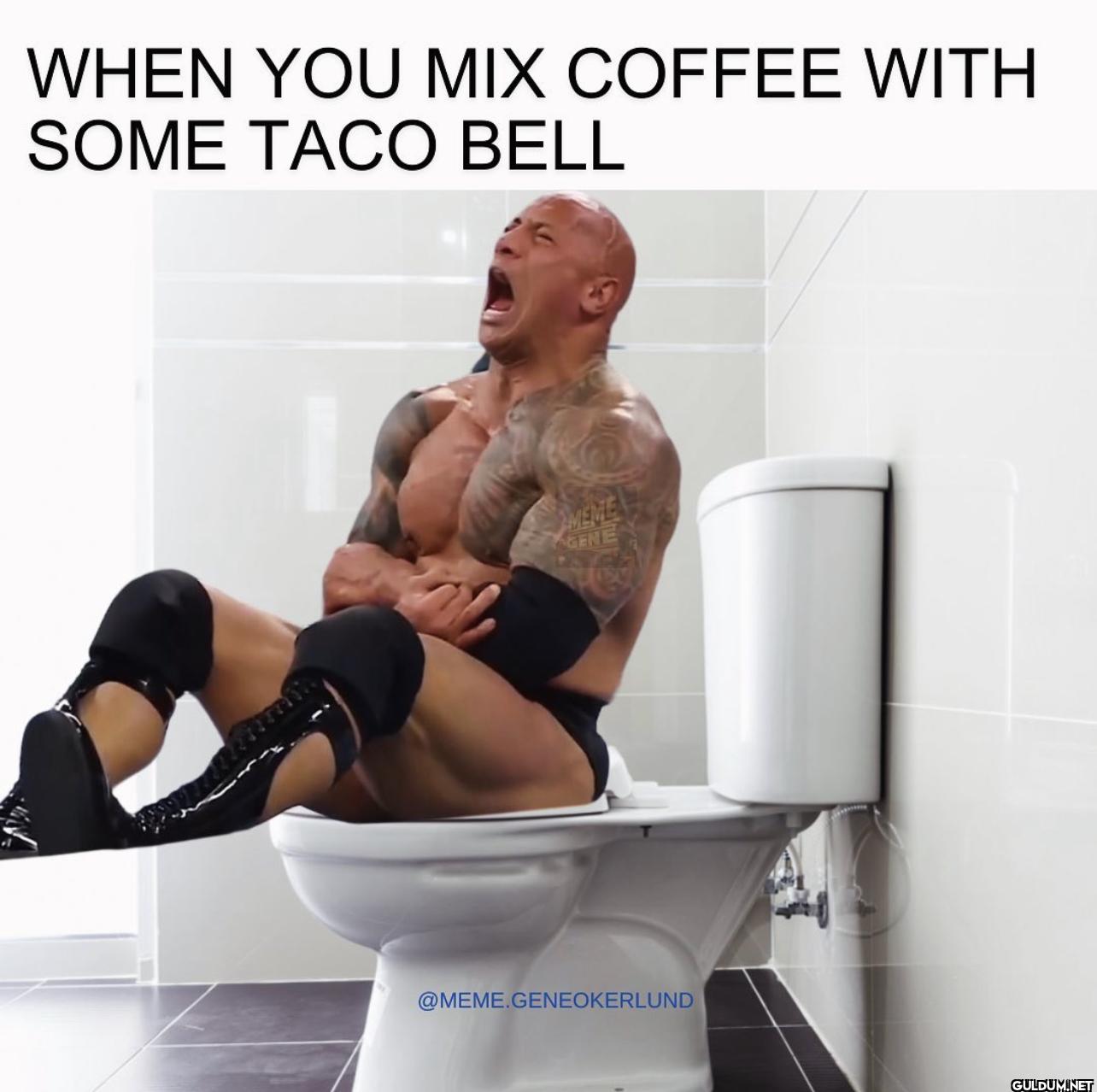 WHEN YOU MIX COFFEE WITH...