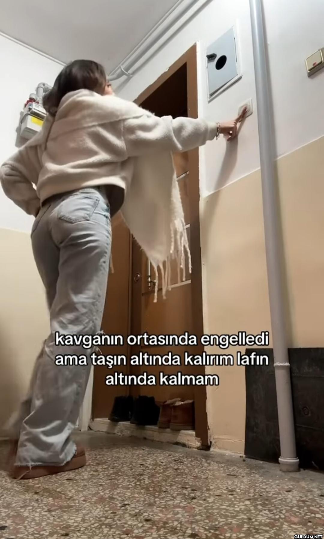 kavganın ortasında...
