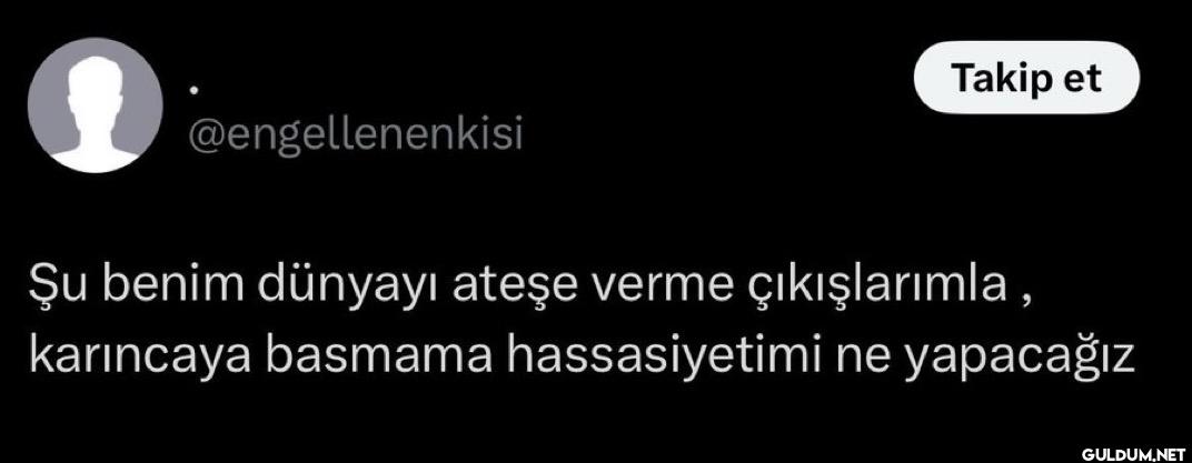 Takip et Şu benim dünyayı...